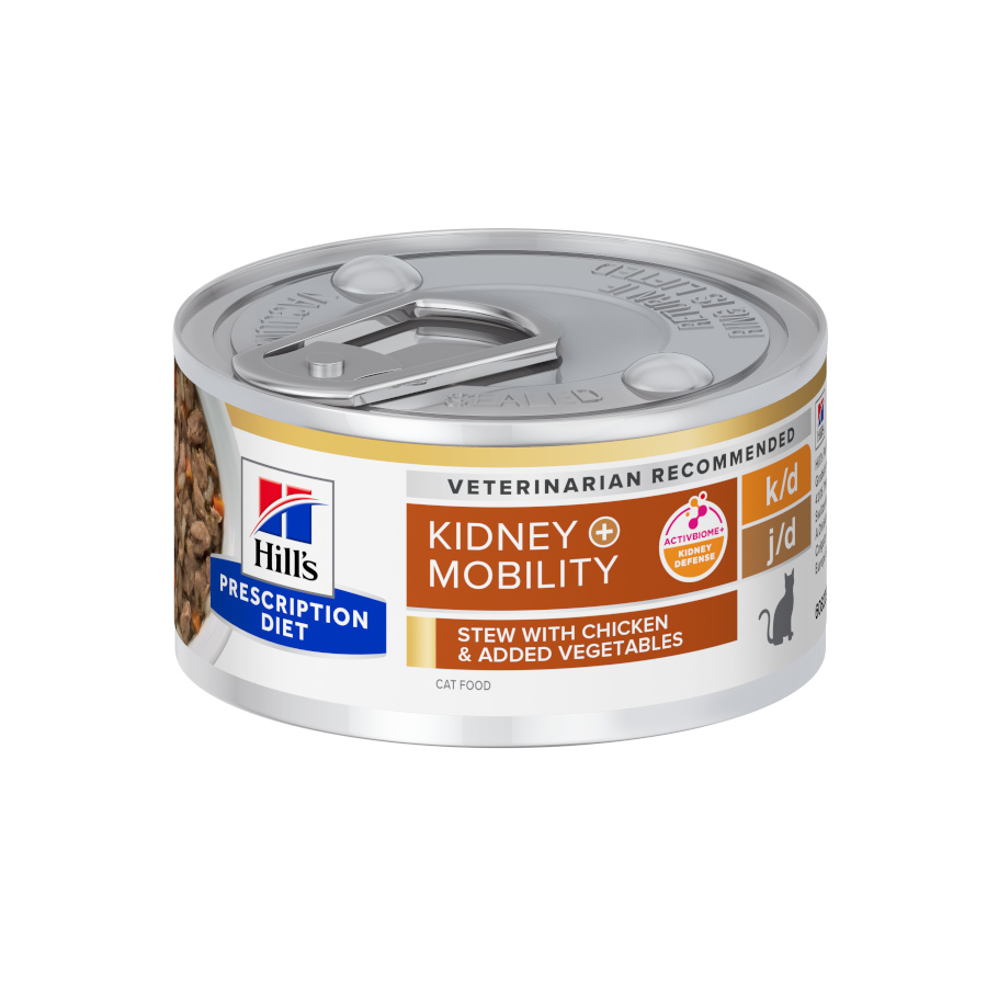Hill's Prescription Diet Cat k/d + Mobility Ensopado de Frango em lata para gatos