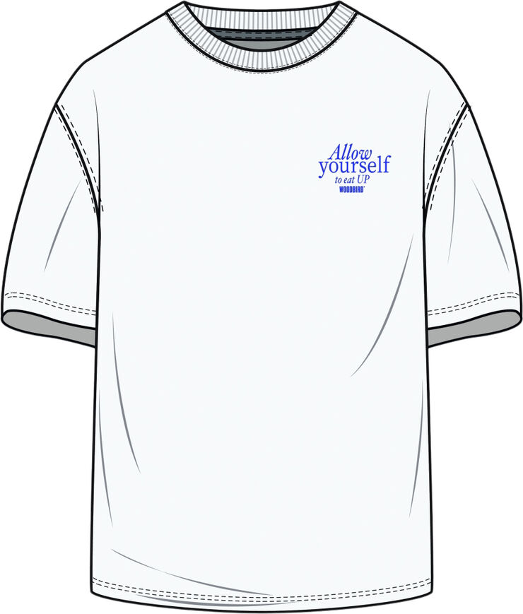 Woodbird WBBaine Eat Tee White