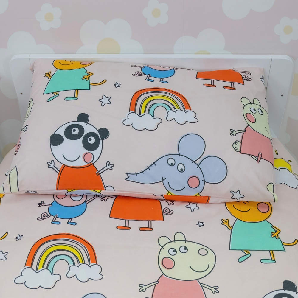 Peppa Pig verspieltes Kleinkind-Bettwäscheset