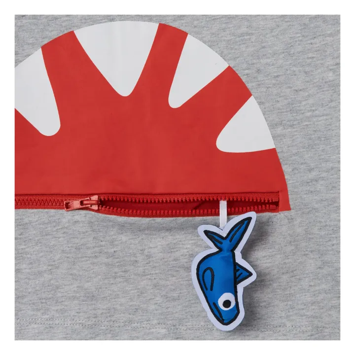 Stella McCartney Kids T-Shirt Requin | Gris