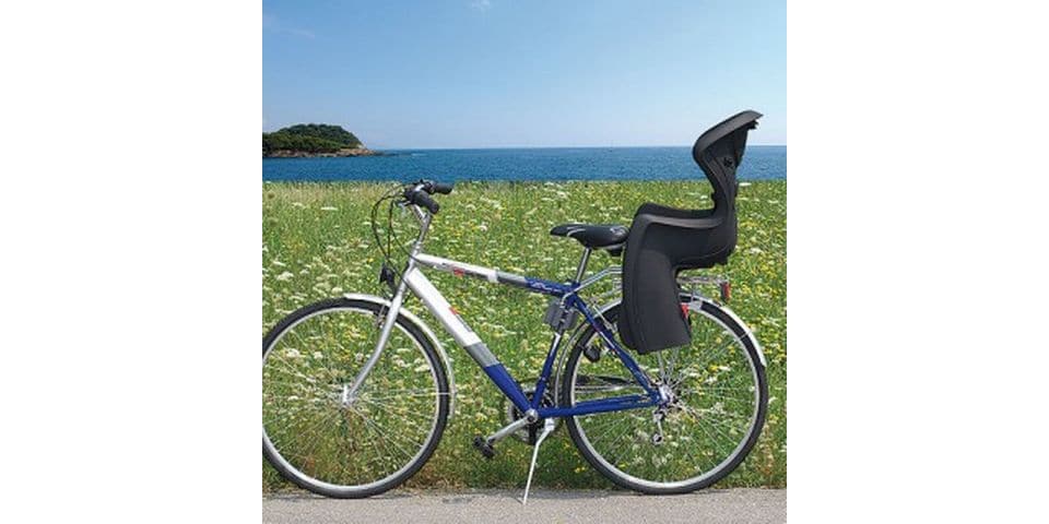 Ok Baby Fahrradkindersitz Body Guard Schwarz Velo-Kindersitz