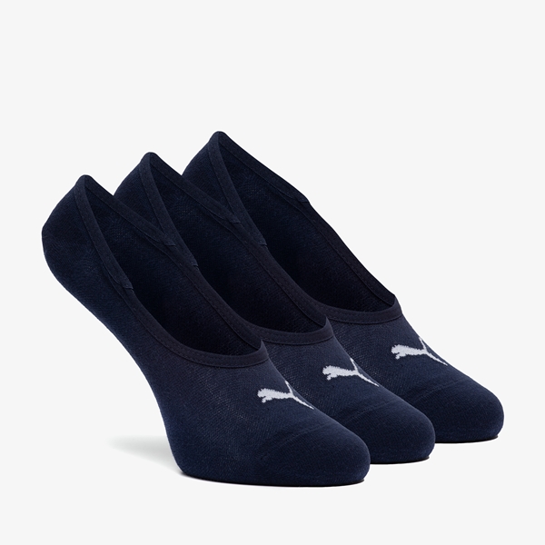3 paar Puma footies blauw