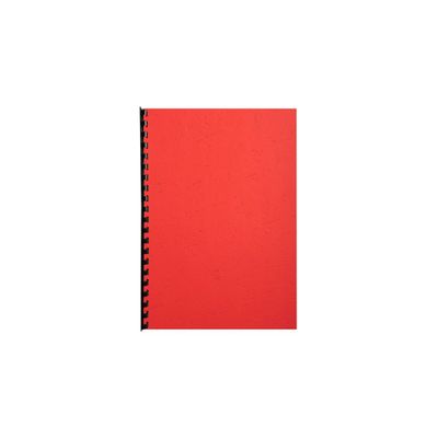 Exacompta - 100 couvertures à reliure A4 (21 x 29,7 cm) - 270 g/m² - rouge