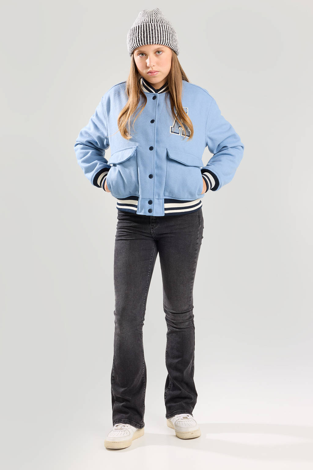 America Today bomberjack blauw