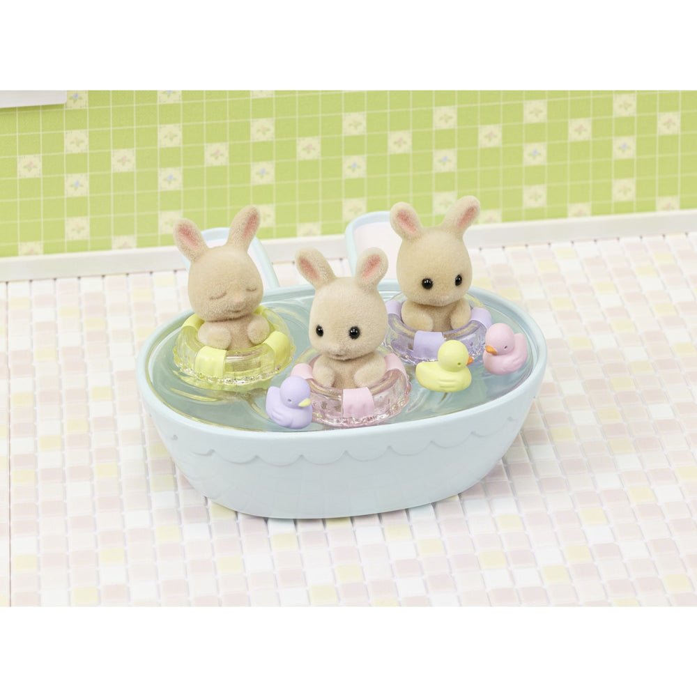 Køb Sylvanian Families® Trillinge badetid