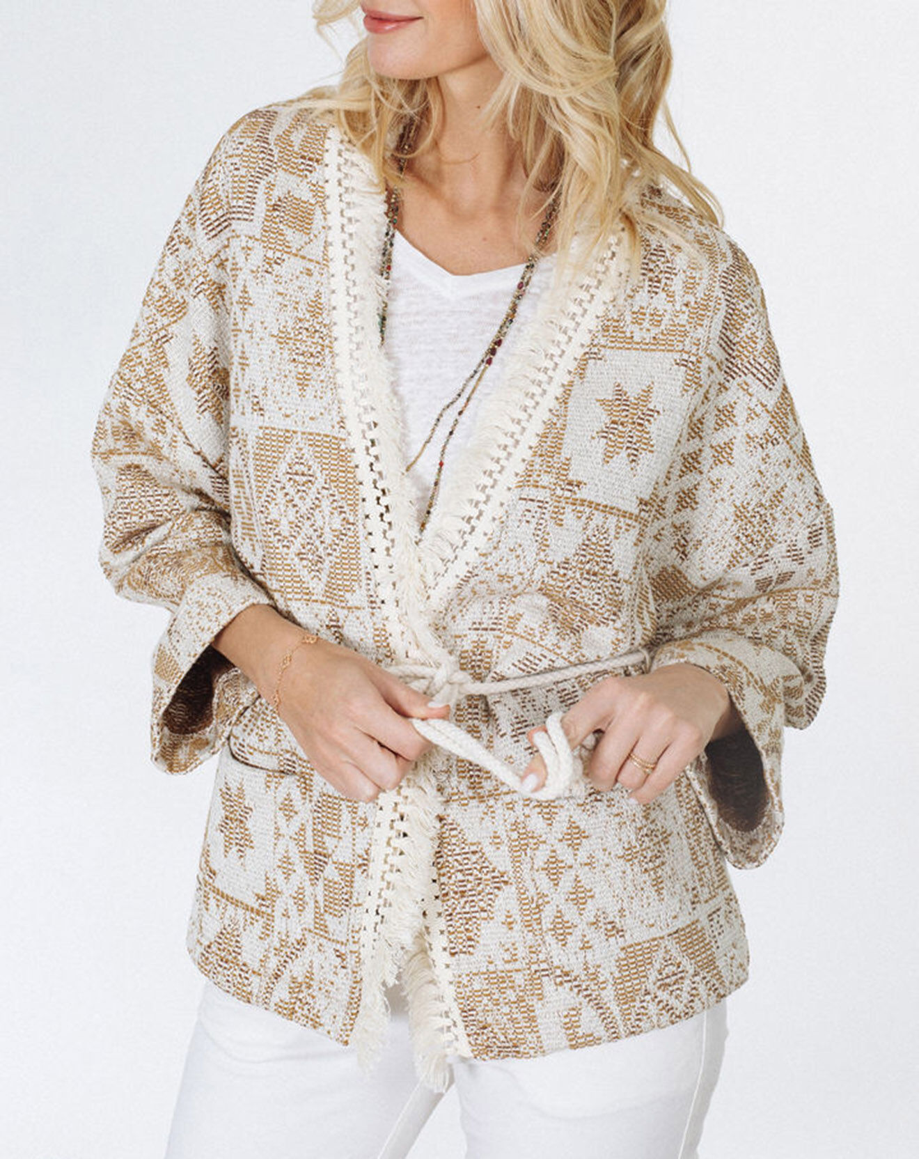 Lauren Vidal Veste Store beige