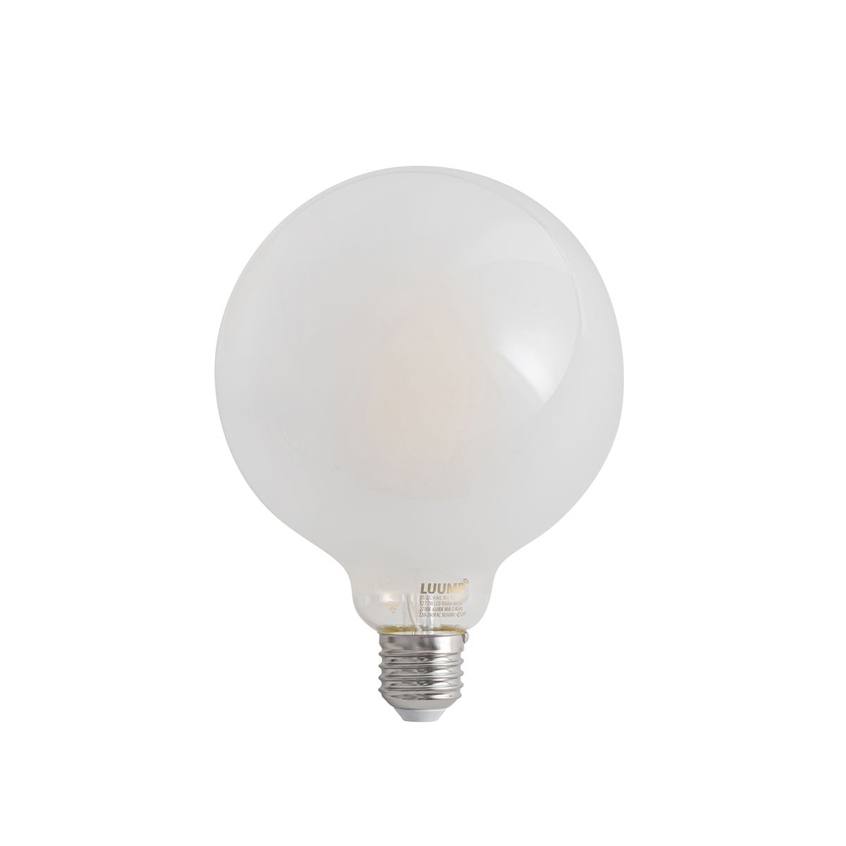 Smart E27 dimbare LED lamp G125 mat 7W 806 lm 2700-6500K