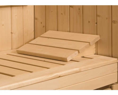 Weka houten sauna hoofdsteun