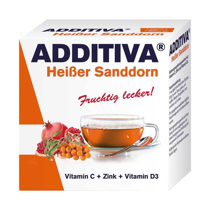 Additiva Heißer Sanddorn Pulver, 100 g