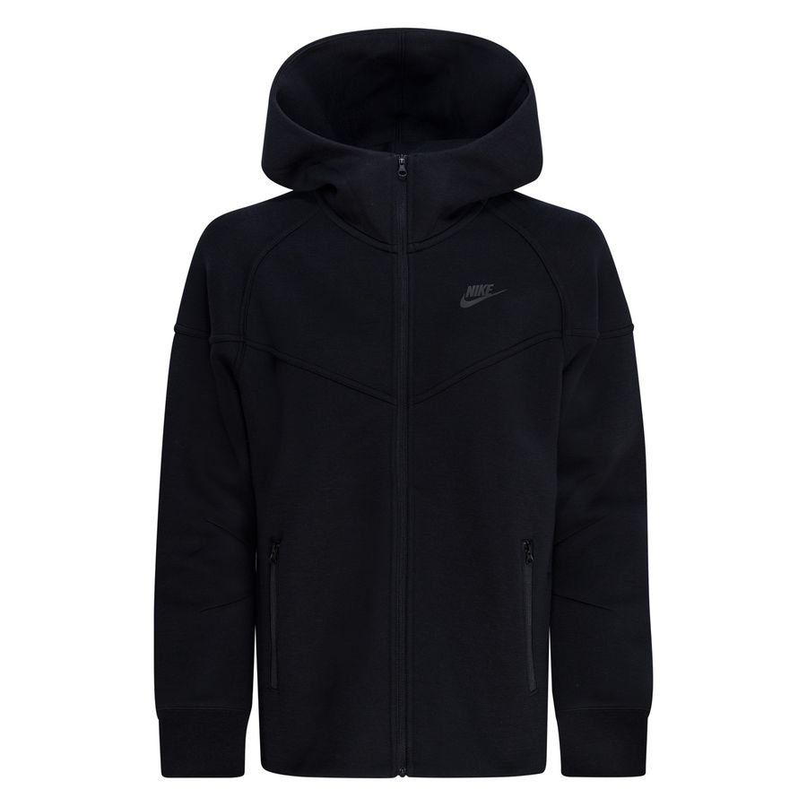 Nike Sweat à Capuche NSW Tech Fleece 24 Coupe-Vent - Noir Femme