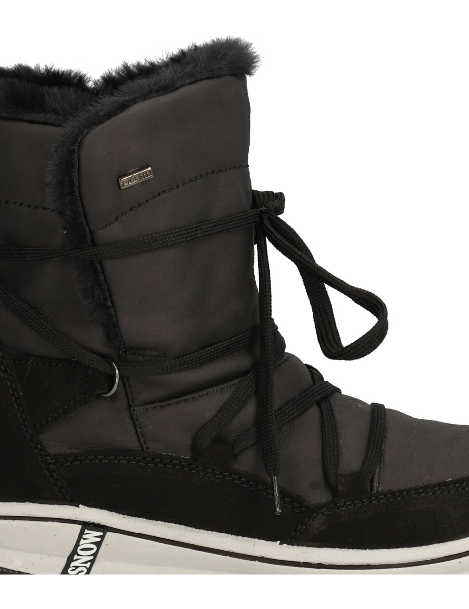 Lederkombination Snowboot