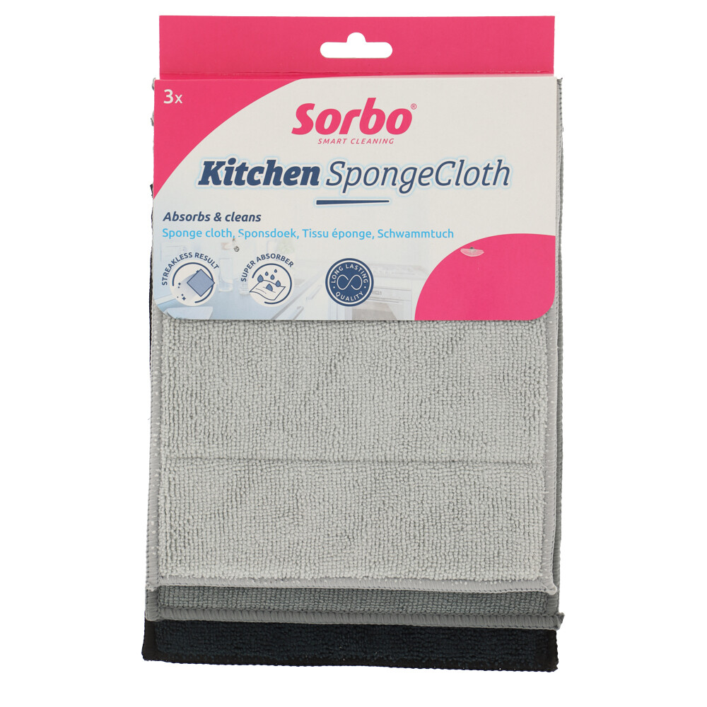 Sorbo Microvezelsponsdoek Home Decor2 stuks