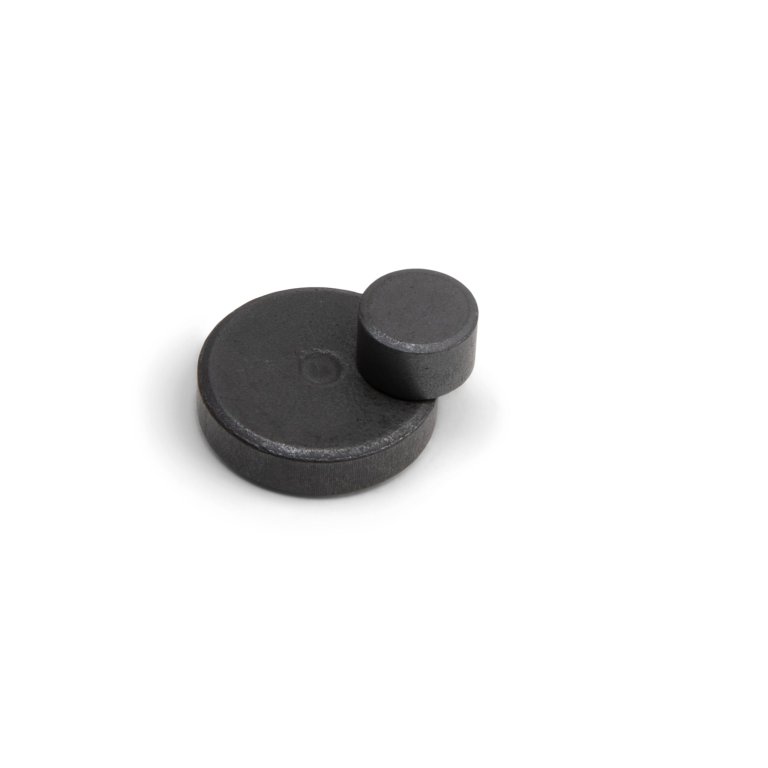 Rundmagnet Hartferrit, schwarz