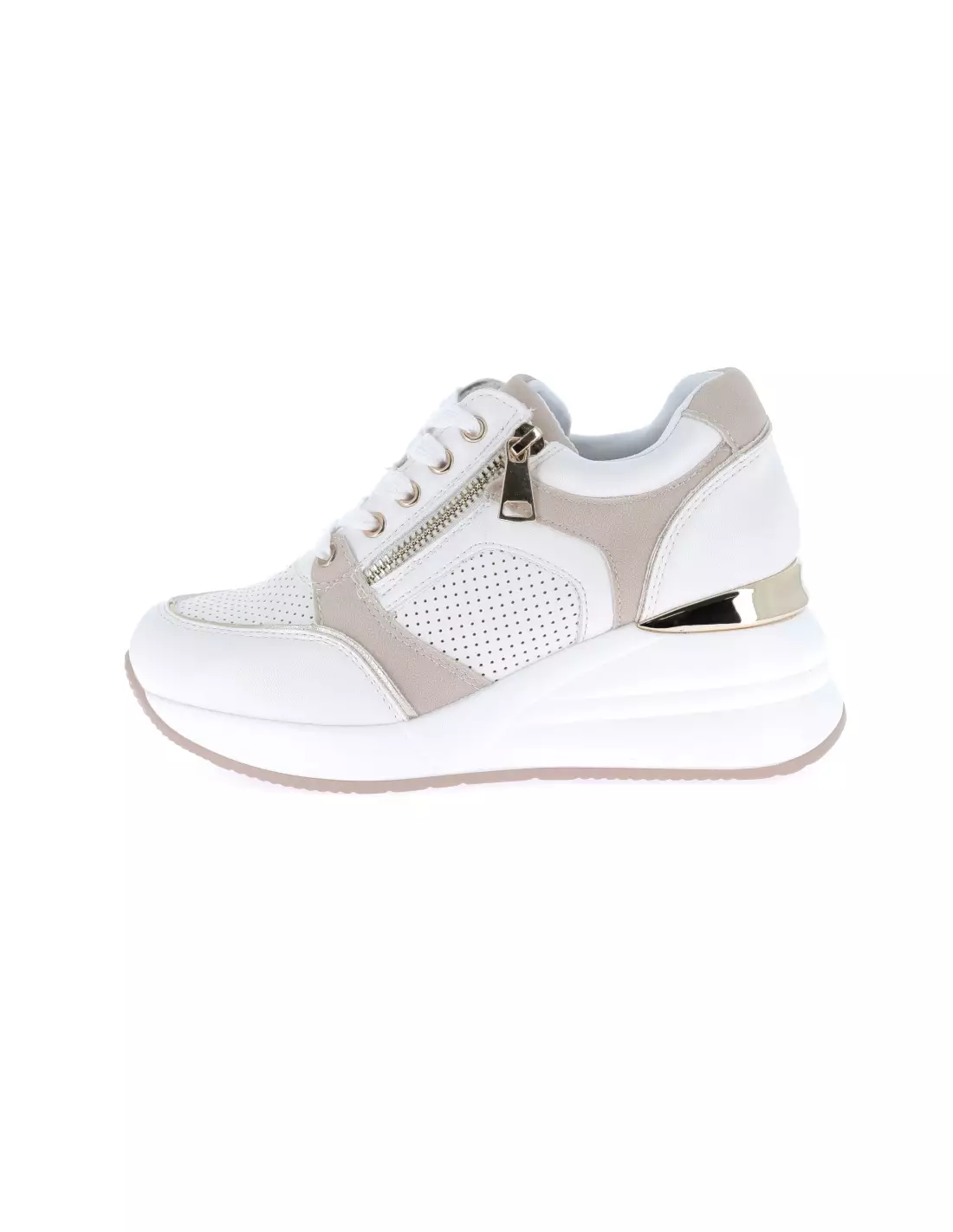 LES FILLES DU SUD RQ524 2C - Baskets WHITE/BEIGE