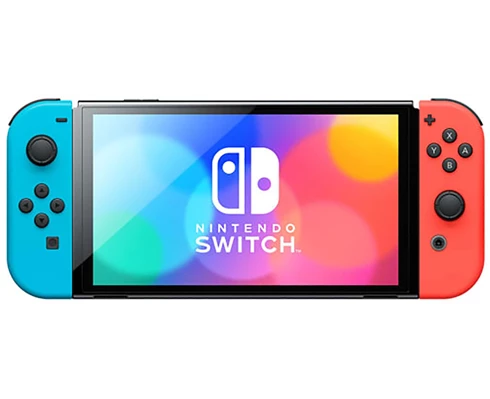 Nintendo Switch OLED – Neon Red / Neon Blue