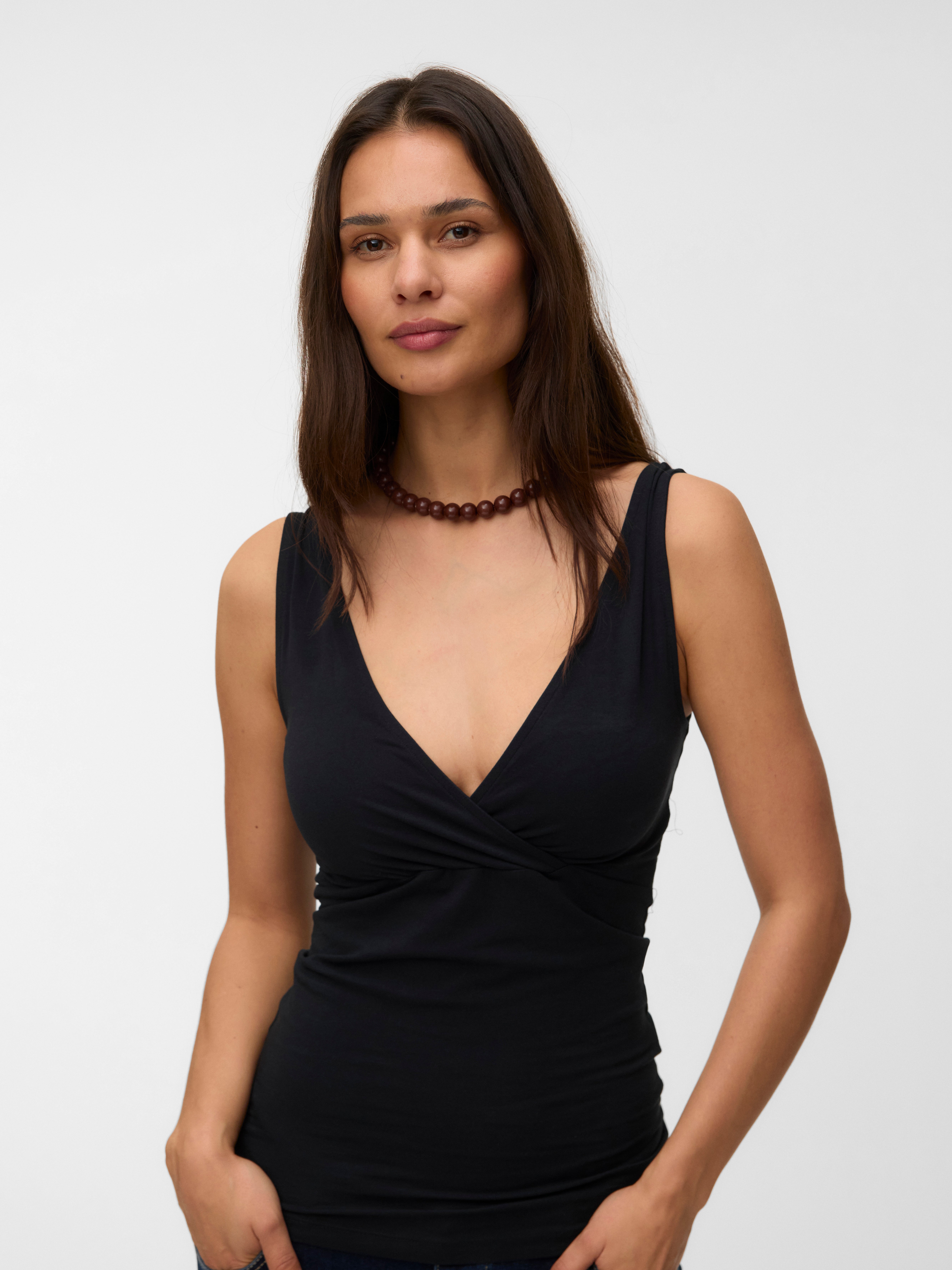 Regular fit V-Hals Top