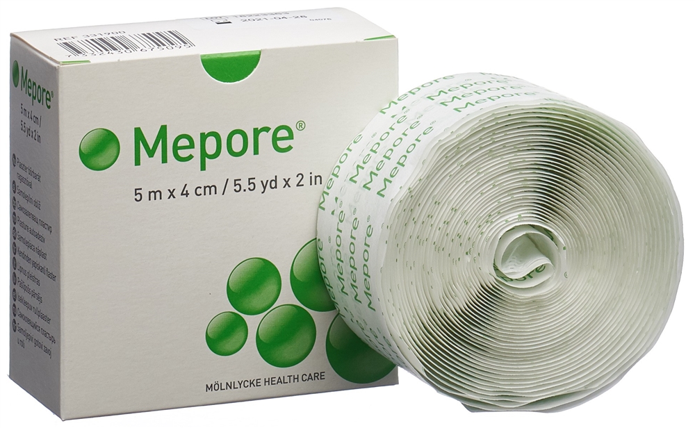 MEPORE Wundverband<br>1 Stück, Rolle, 4cmx5m, unsteril