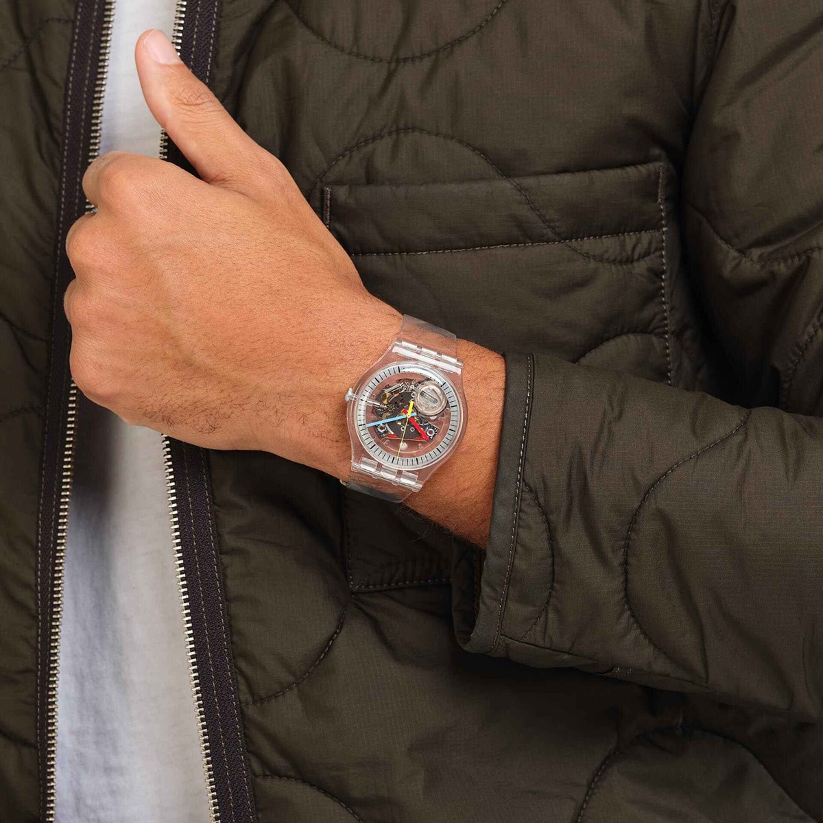 Montre Swatch Clearly New Gent