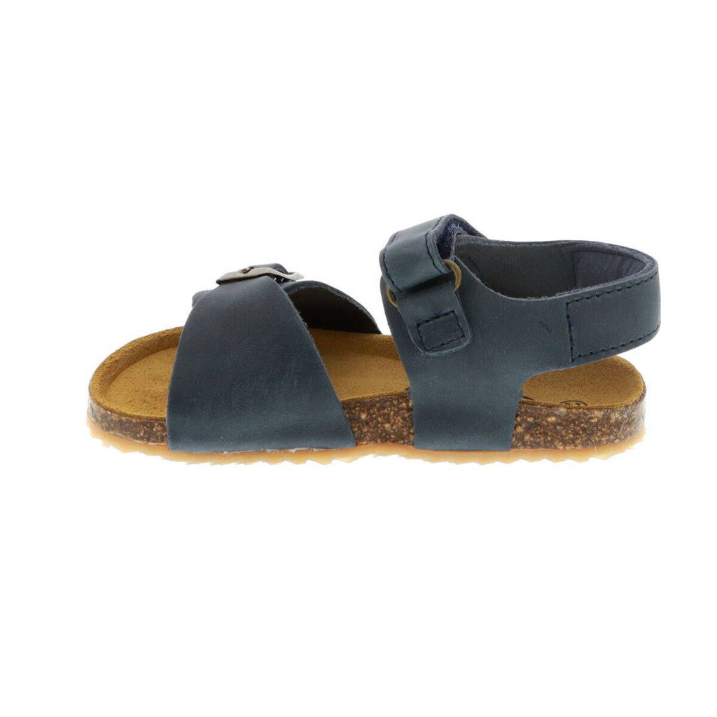 Develab 48195leren sandalen blauw
