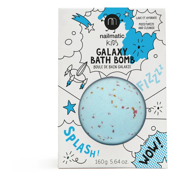 Nailmatic Kids Boule de bain Comet - 160 g | Bleu