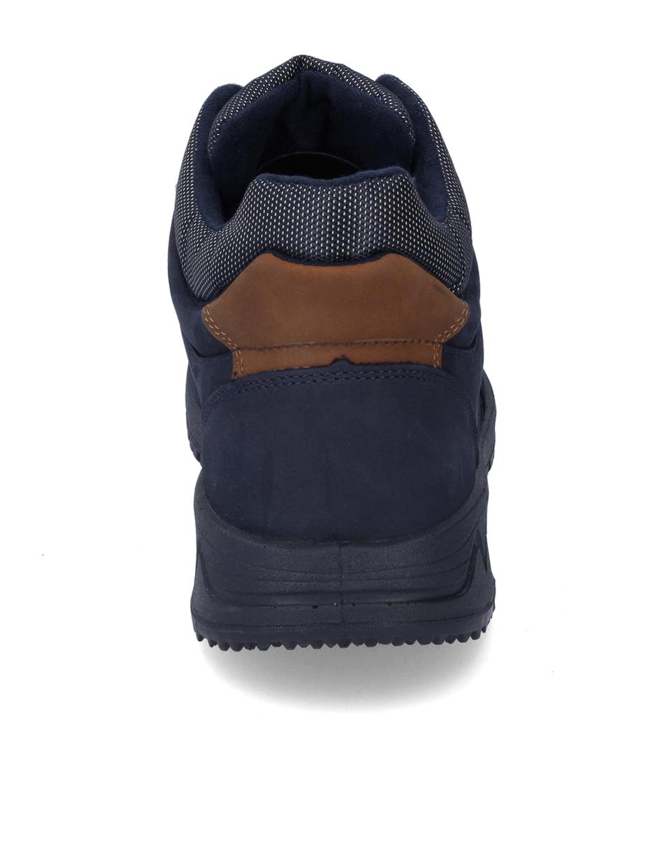 Halbschuh Briancon 01, blau-kombi
