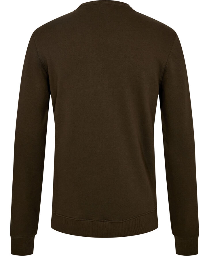 Lyle & Scott Crew Neck Sweatshirt W485 olive