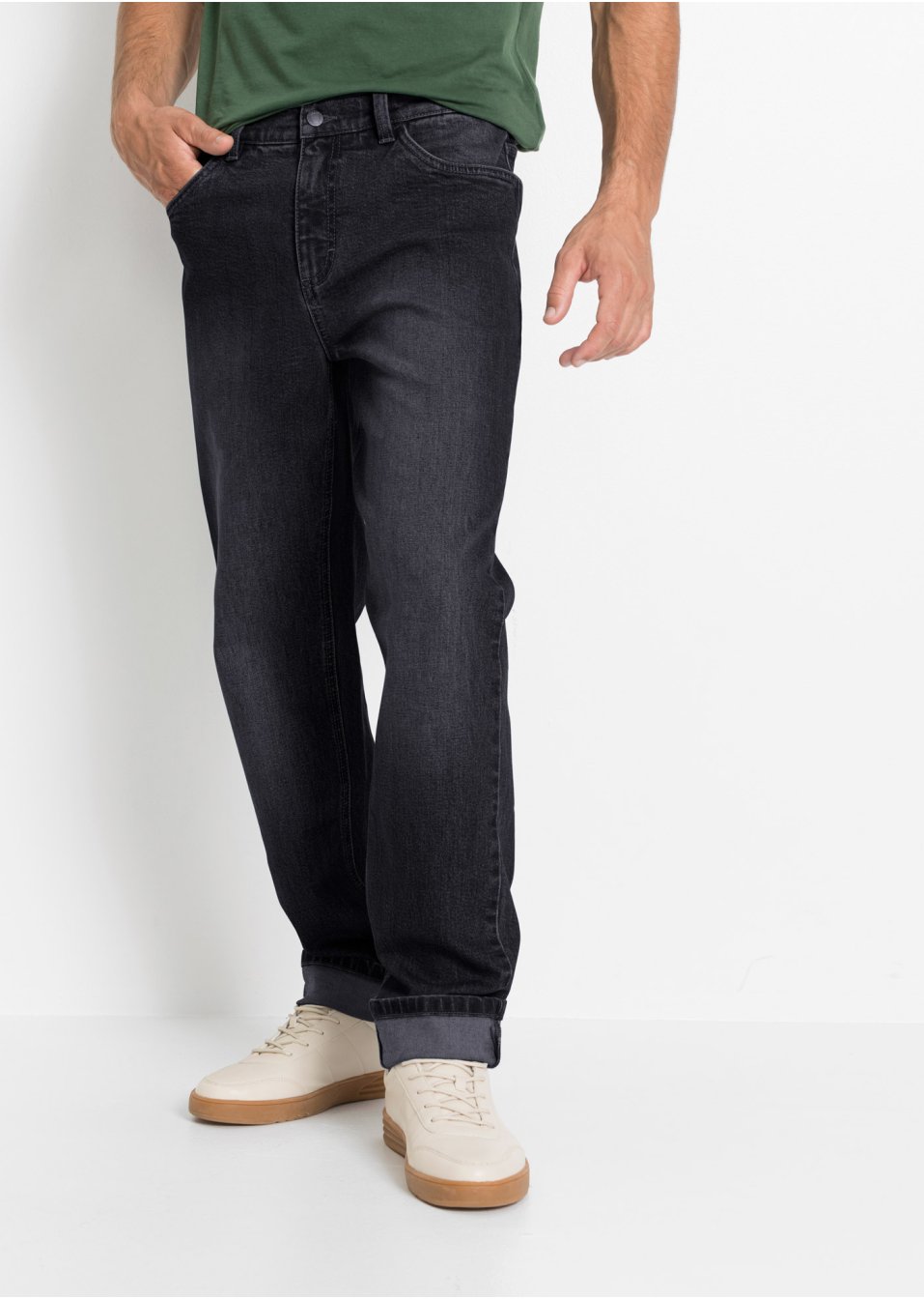 Lot de 2 jeans extensibles Classic Fit, Tapered
