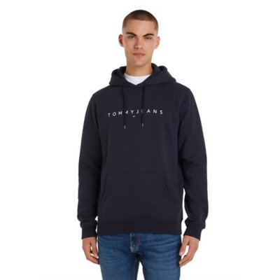 Sweatshirt à capuche homme Linear Logo TOMMY HILFIGER