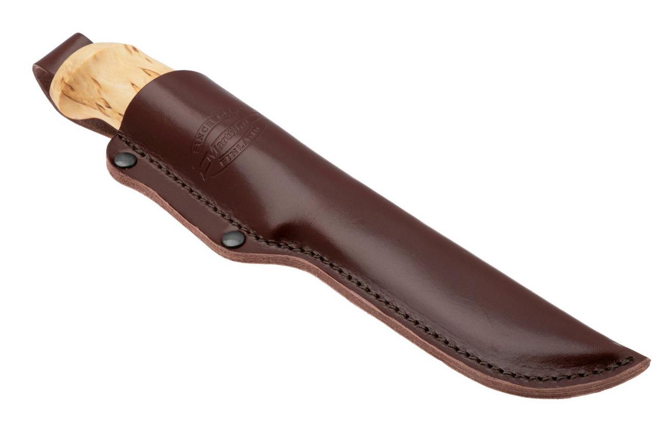 Marttiini Deluxe Classic 167015 Stainless, Curly Birch, bushcraftmes
