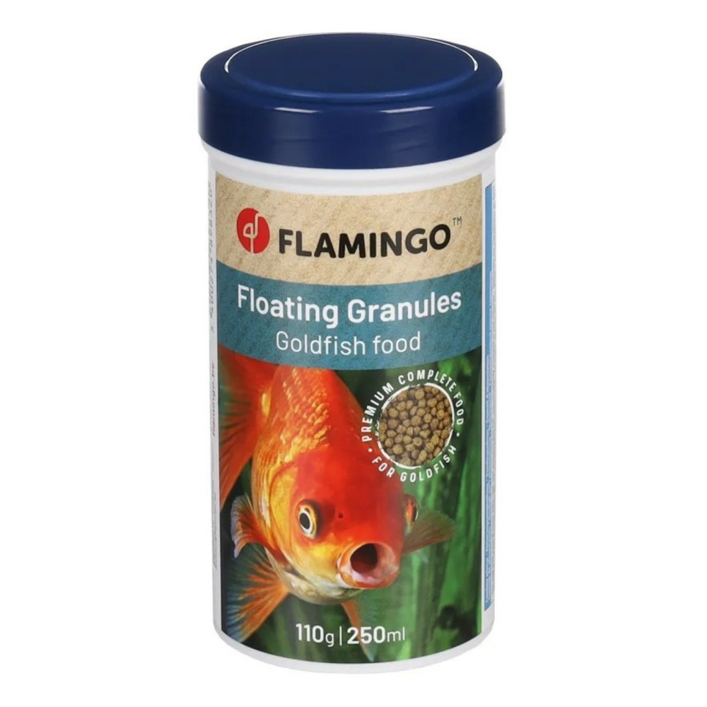 Aliment complet pour les poissons rouges et les carassins 110 grammes 250ml