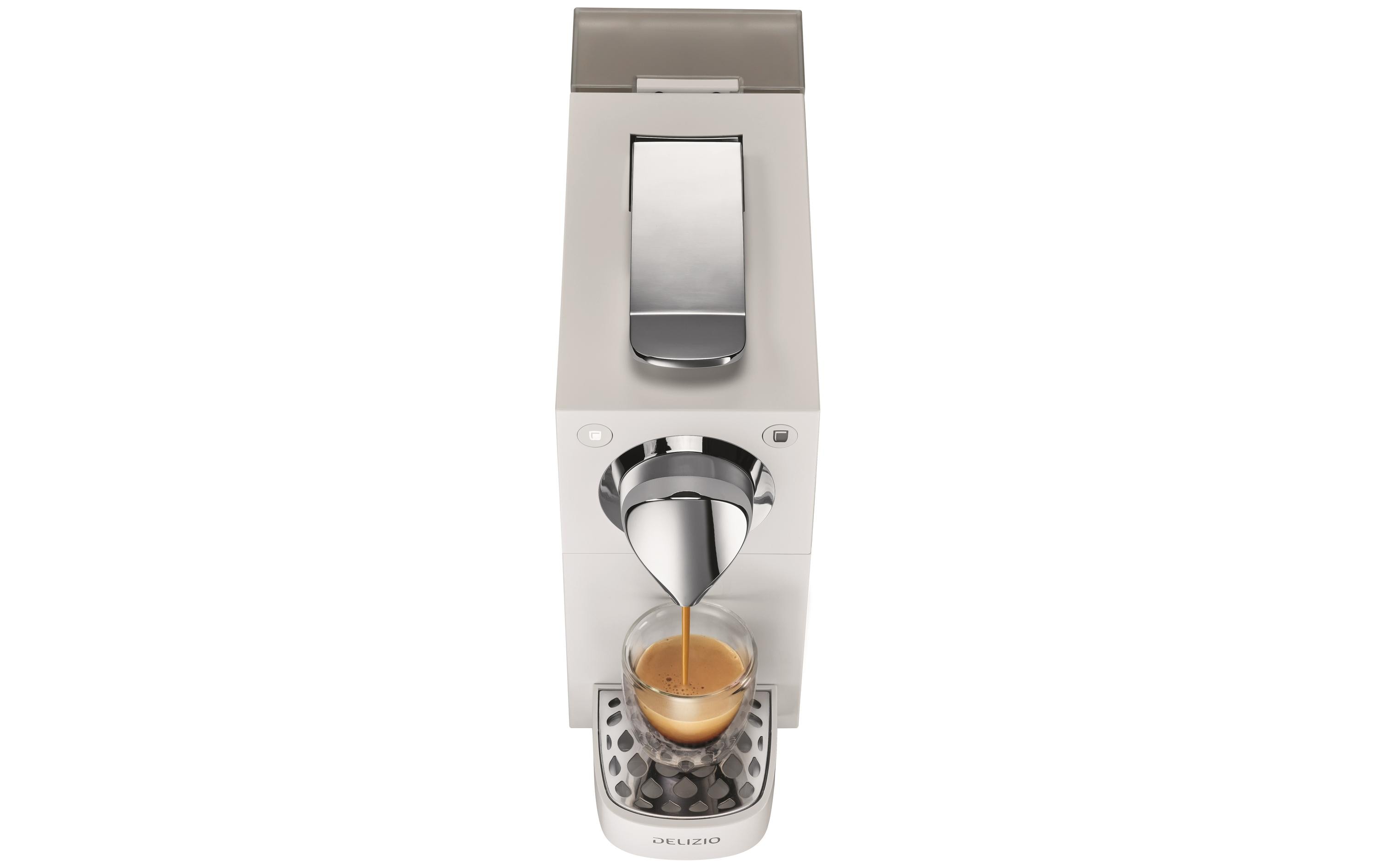 Kapselmaschine Una Automatic Weiss<br>Kapselmaschine für Kaffee