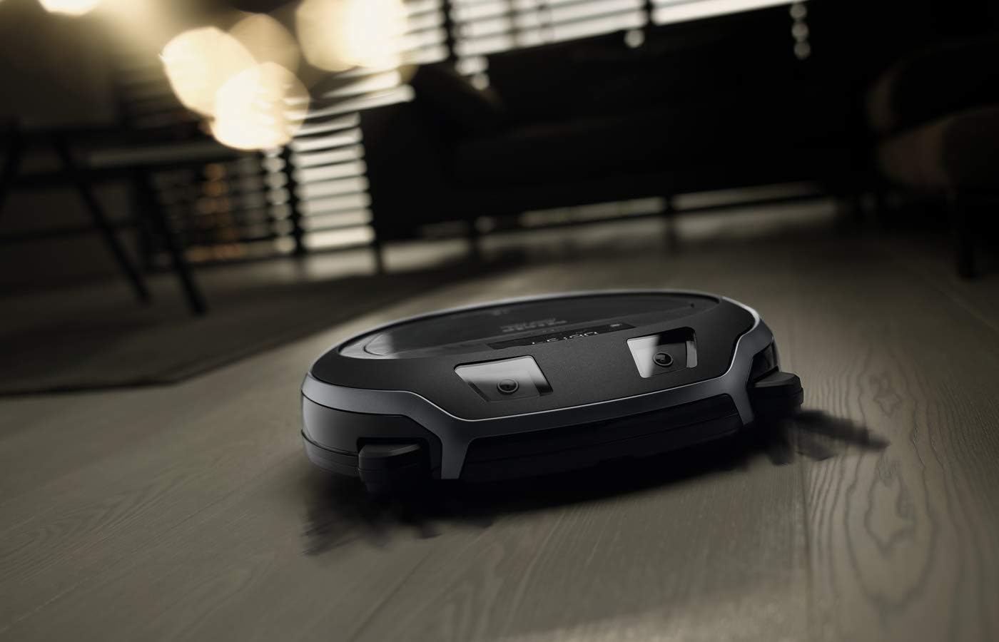 Miele Scout RX2 Home Vision Staubsauger Roboter / intelligente 3D Navigation / 4-stufiges Reinigungssystem / Live-Bildübertragung / mobile Steuerung / bis zu 120 min Akkulaufzeit / Graphitgrau