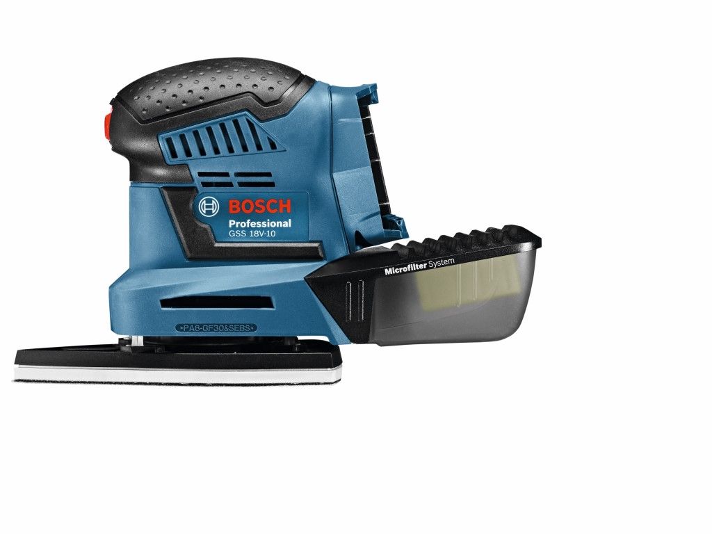 Bosch GSS 18V-10 Accu vlakschuurmachine - 06019D0200