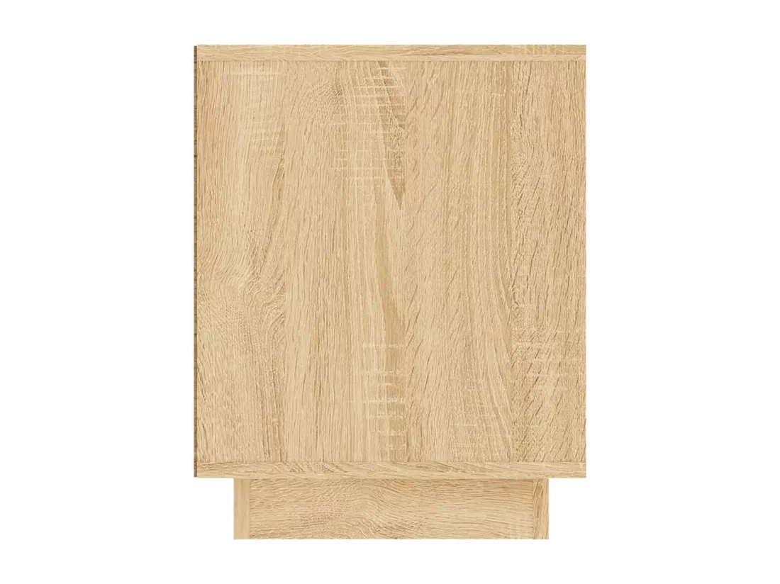 Meuble TV chêne sonoma 80x35x45 cm bois d'ingénierie