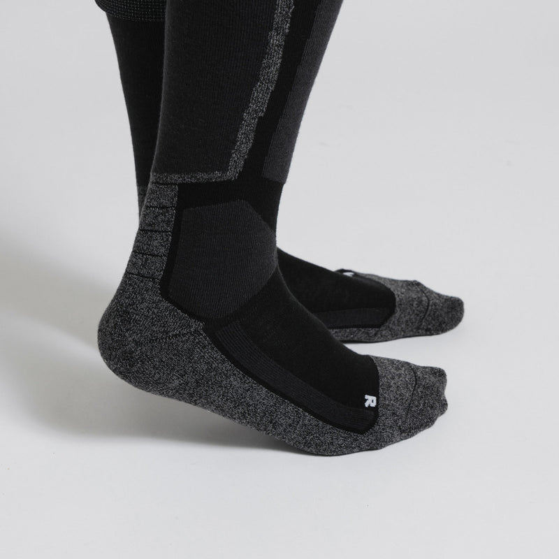 Skisocken Schwarz