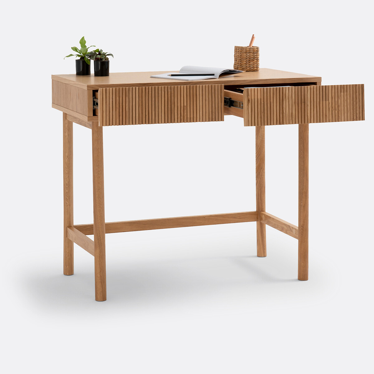 LA REDOUTE INTERIEURS<br>Secretária com 2 gavetas, Bilbao