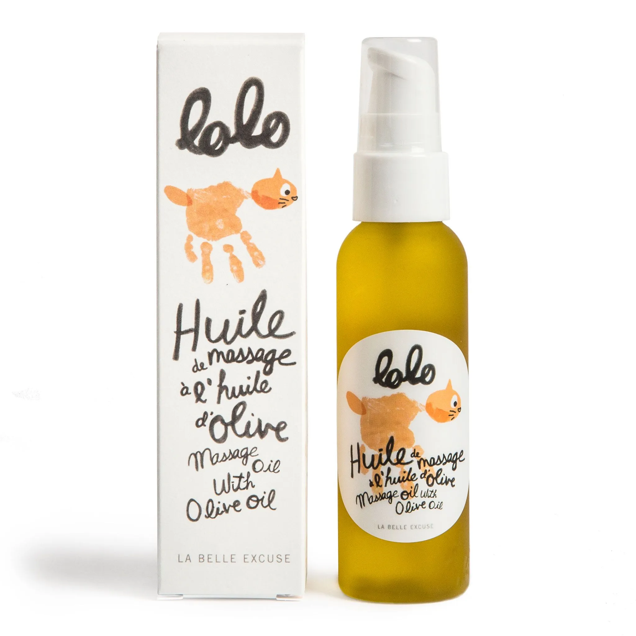 Lolo Huile de Massage Huile Olive 60ml