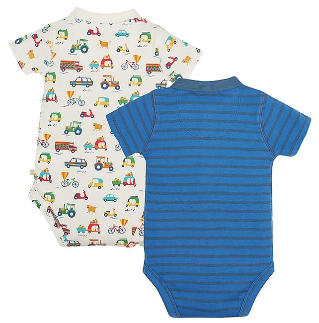 FRUGI - PACK 2 BODY BEBE POLO COLLAR BODY 2 PACK