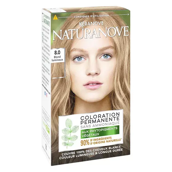 Kéranove Naturanove Coloration n°8 Blond Lumineux