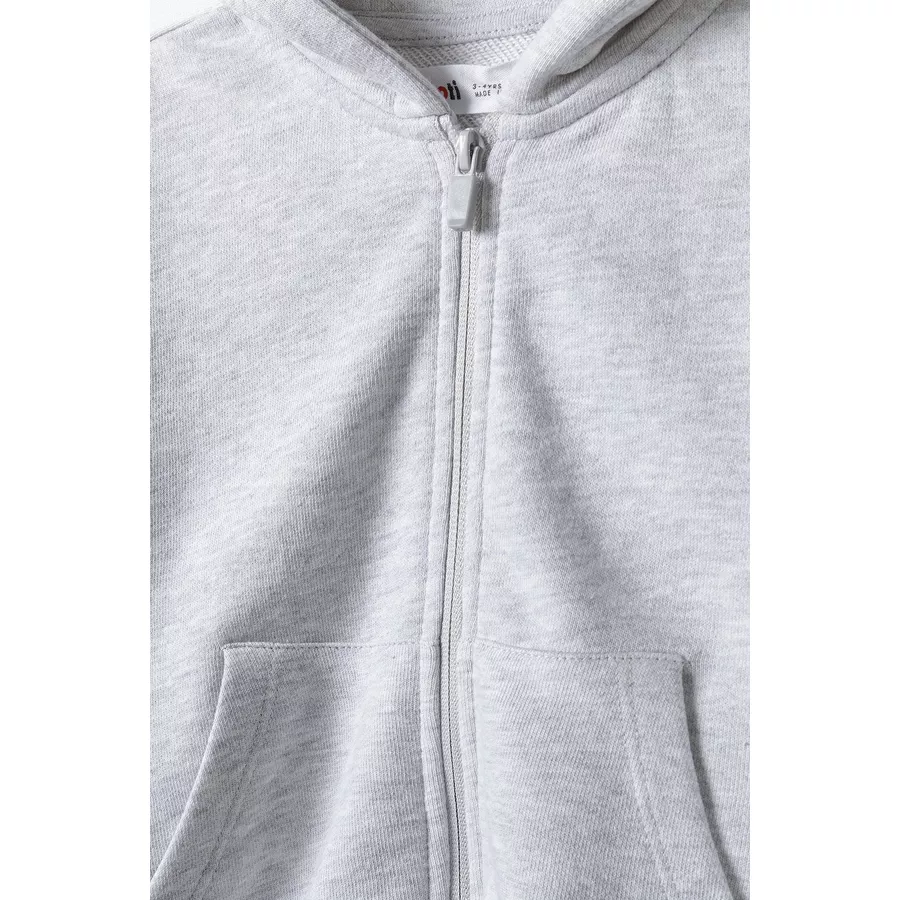 MINOTI Hoodie mit Zipper Grau