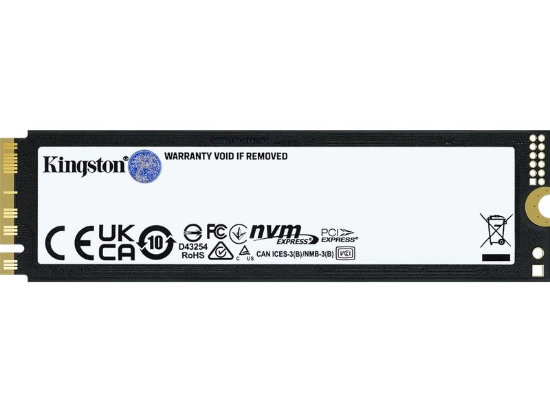 Kingston SSD FURY Renegade M.2 2280, NVMe M.2 NVMe 2048 GB Interne Gaming Solid-State-Drive mit Heatsink und 2048 GB