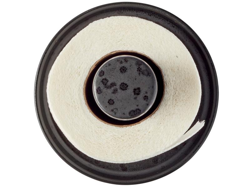 Bitz Küchenrollenhalter Schwarz Papierrollenhalter in der Farbe Schwarz
