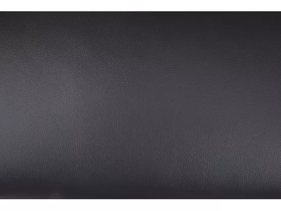 Canapé 3 places convertible express en cuir noir matelas 13 cm BEVIS
