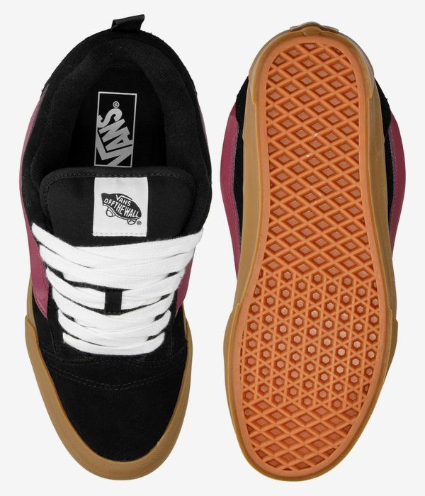 Vans Knu Skool Vintage Suede Schuh (black multi)