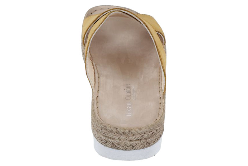 COPENHAGEN SHOES SLENTERS I GUL NUBUCK