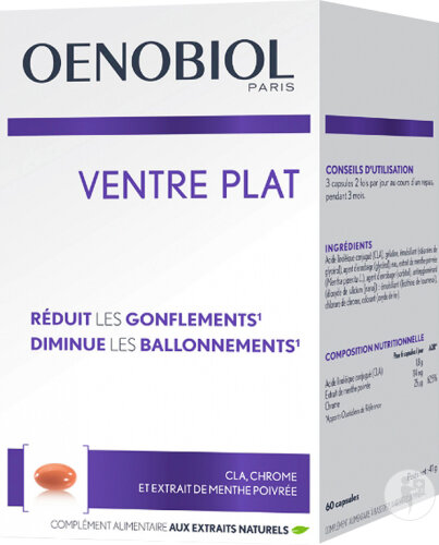 Oenobiol Femme Ventre Plat 60 Capsules