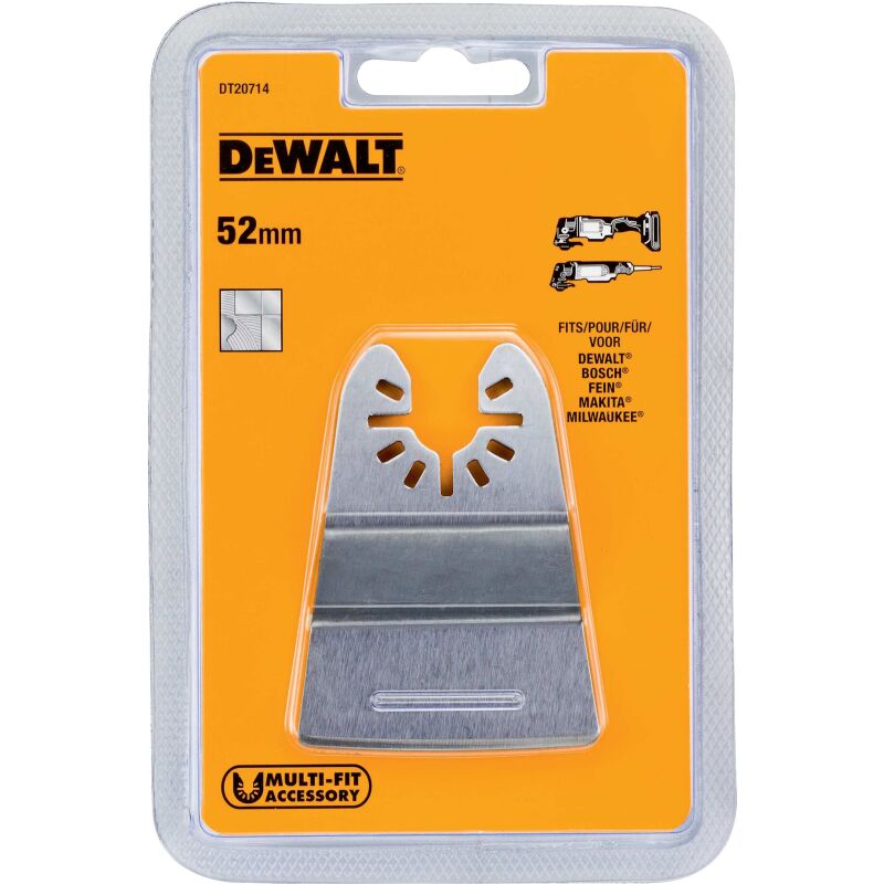 Spatule 52mm rigide pour racler pour multi-cutter