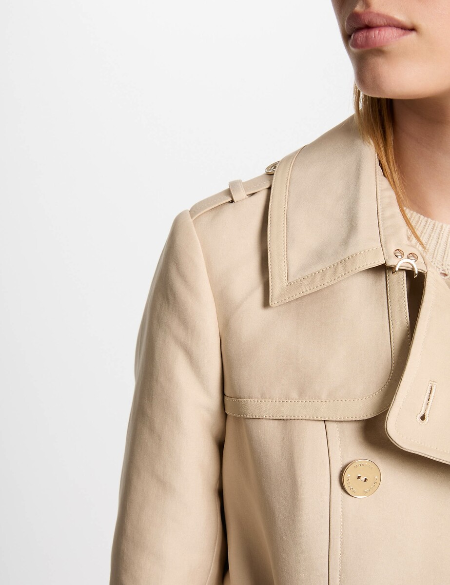 MORGAN<br>Trench coat com cinto