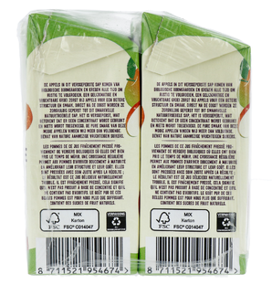 Your Organic Nature Appelsap 6PAK 1,2LT