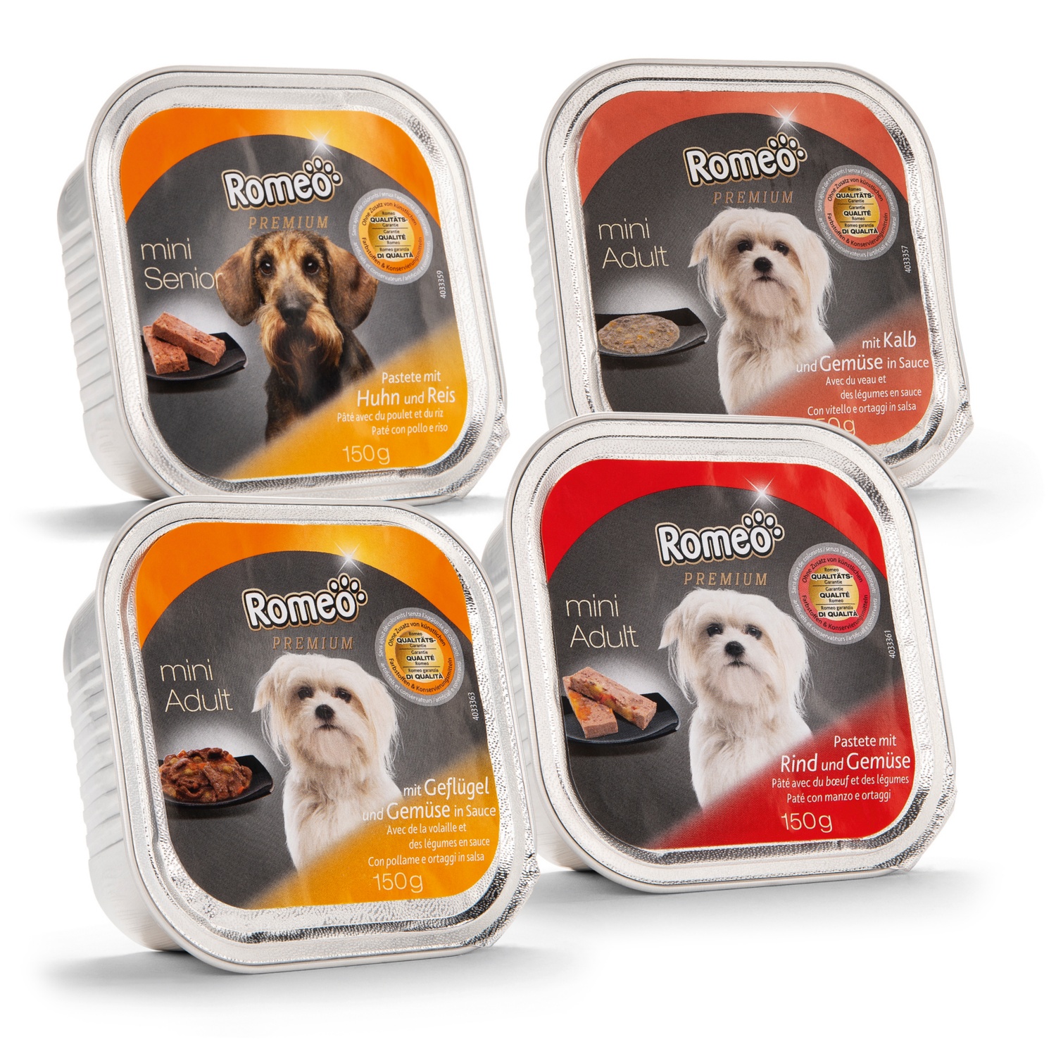 ROMEO Hundefutter 150 g